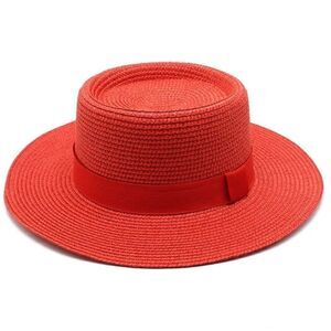 Red Straw Hat